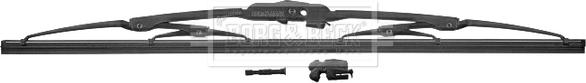 Borg & Beck BW17C.10 - Wiper Blade autospares.lv