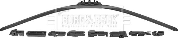 Borg & Beck BW28F.10 - Wiper Blade autospares.lv