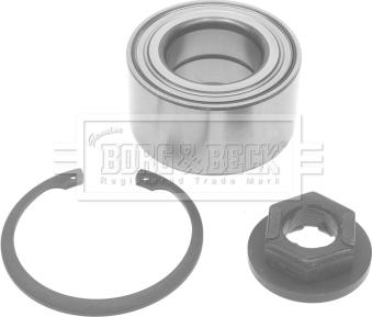 Borg & Beck BWK993 - Wheel hub, bearing Kit autospares.lv