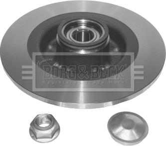 Borg & Beck BWK988 - Wheel hub, bearing Kit autospares.lv