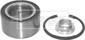 Borg & Beck BWK481 - Wheel hub, bearing Kit autospares.lv