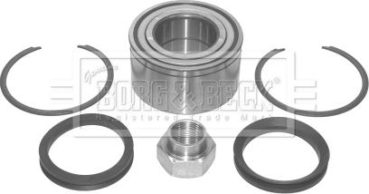 Borg & Beck BWK509 - Wheel hub, bearing Kit autospares.lv