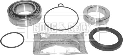 Borg & Beck BWK698 - Wheel hub, bearing Kit autospares.lv