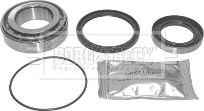 Borg & Beck BWK605 - Wheel hub, bearing Kit autospares.lv