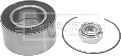 Borg & Beck BWK095 - Wheel hub, bearing Kit autospares.lv