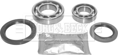 Borg & Beck BWK168 - Wheel hub, bearing Kit autospares.lv