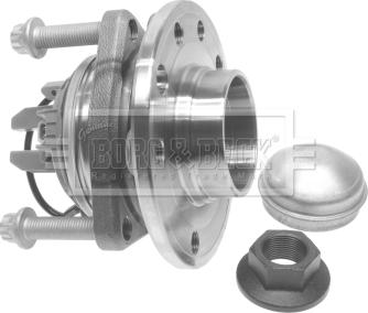 Borg & Beck BWK1180 - Wheel hub, bearing Kit autospares.lv