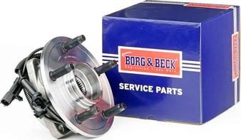 Borg & Beck BWK1293 - Wheel hub, bearing Kit autospares.lv