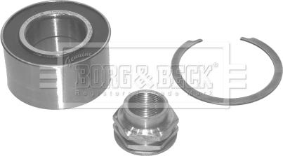 Borg & Beck BWK390 - Wheel hub, bearing Kit autospares.lv