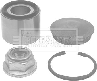 Borg & Beck BWK305 - Wheel hub, bearing Kit autospares.lv