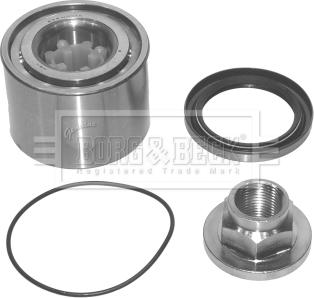 Borg & Beck BWK339 - Wheel hub, bearing Kit autospares.lv