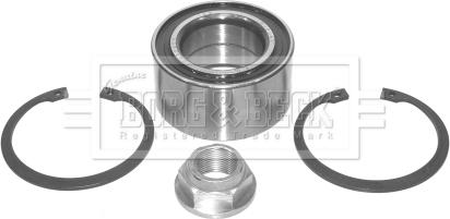 Borg & Beck BWK293 - Wheel hub, bearing Kit autospares.lv