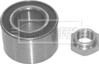 Borg & Beck BWK286 - Wheel hub, bearing Kit autospares.lv