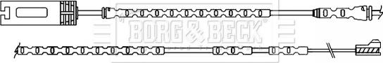 Borg & Beck BWL3136 - Warning Contact, brake pad wear autospares.lv