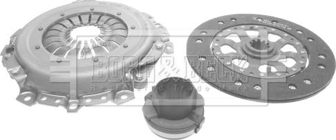 Borg & Beck HK6157 - Clutch Kit autospares.lv