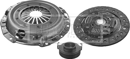 Borg & Beck HK2495 - Clutch Kit autospares.lv