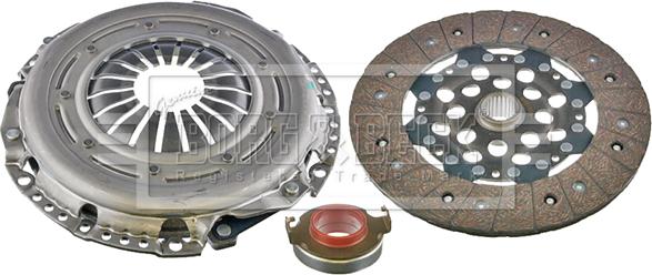 Borg & Beck HK2445 - Clutch Kit autospares.lv