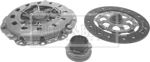 Borg & Beck HK2489 - Clutch Kit autospares.lv