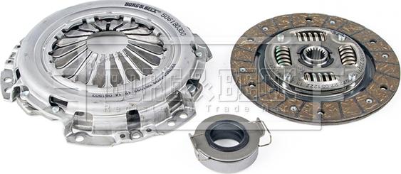 Borg & Beck HK2482 - Clutch Kit autospares.lv