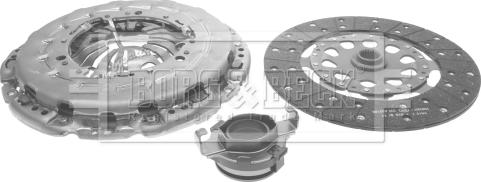 Borg & Beck HK2471 - Clutch Kit autospares.lv