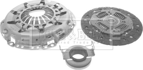 Borg & Beck HK2577 - Clutch Kit autospares.lv