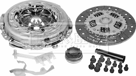 Borg & Beck HK2656 - Clutch Kit autospares.lv