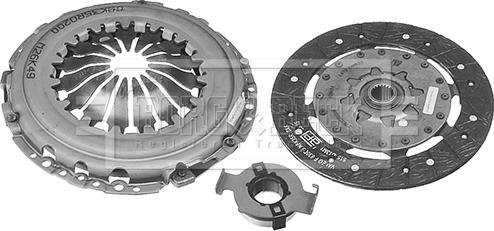 Borg & Beck HK2675 - Clutch Kit autospares.lv