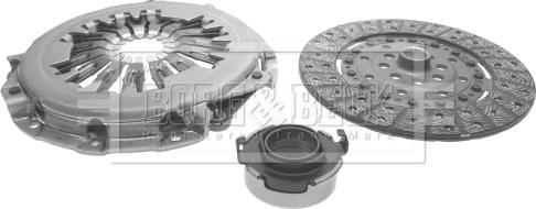 Borg & Beck HK2102 - Clutch Kit autospares.lv