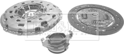 Borg & Beck HK2215 - Clutch Kit autospares.lv