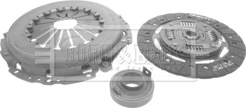 Borg & Beck HK2272 - Clutch Kit autospares.lv