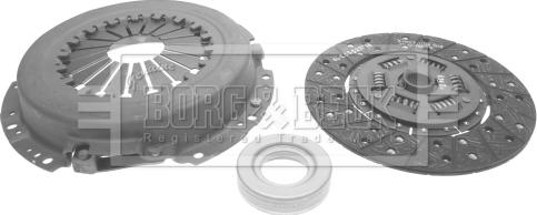 Borg & Beck HK7351 - Clutch Kit autospares.lv