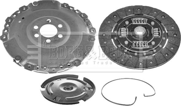 Borg & Beck HK7749 - Clutch Kit autospares.lv