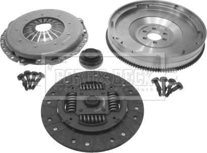 Borg & Beck HKF1010 - Conversion Set, clutch autospares.lv