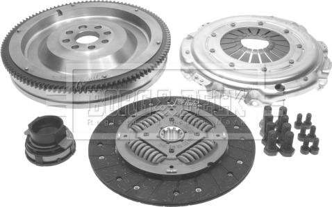 Borg & Beck HKF1018 - Conversion Set, clutch autospares.lv