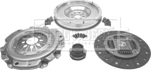 Borg & Beck HKF1034 - Conversion Set, clutch autospares.lv