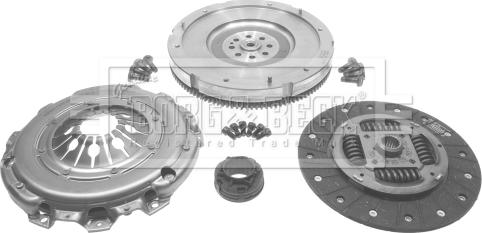 Borg & Beck HKF1030 - Conversion Set, clutch autospares.lv