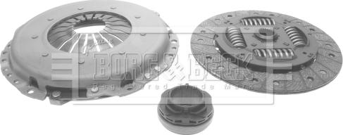 Borg & Beck HKR1010 - Clutch Kit autospares.lv