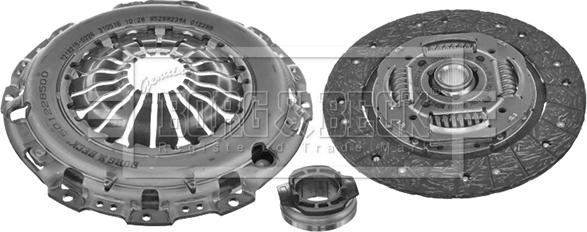 Borg & Beck HKR1038 - Clutch Kit autospares.lv