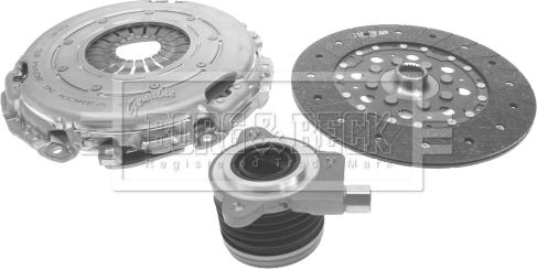 Borg & Beck HKT1448 - Clutch Kit autospares.lv