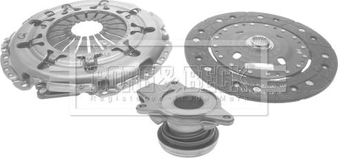 Borg & Beck HKT1402 - Clutch Kit autospares.lv