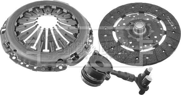 Borg & Beck HKT1567 - Clutch Kit autospares.lv