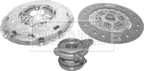 Borg & Beck HKT1506 - Clutch Kit autospares.lv