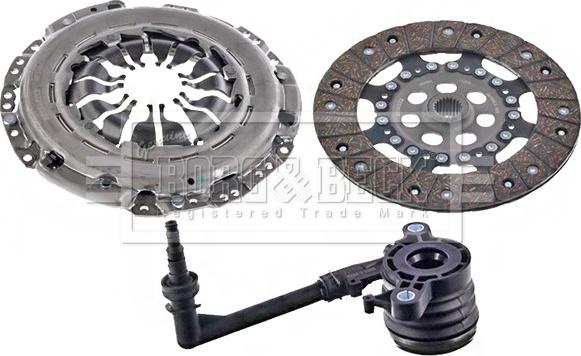 Borg & Beck HKT1583 - Clutch Kit autospares.lv