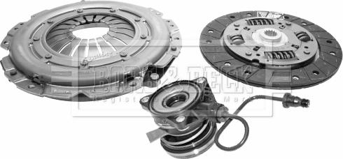 Borg & Beck HKT1096 - Clutch Kit autospares.lv