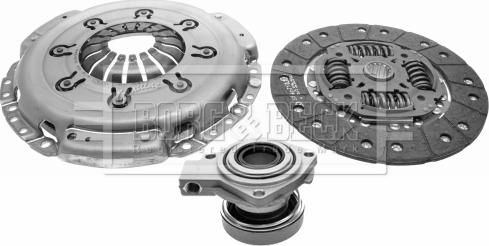 Borg & Beck HKT1025 - Clutch Kit autospares.lv