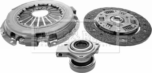 Borg & Beck HKT1021 - Clutch Kit autospares.lv