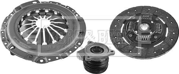 Borg & Beck HKT1199 - Clutch Kit autospares.lv