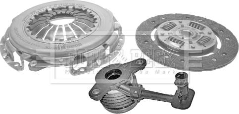 Borg & Beck HKT1194 - Clutch Kit autospares.lv