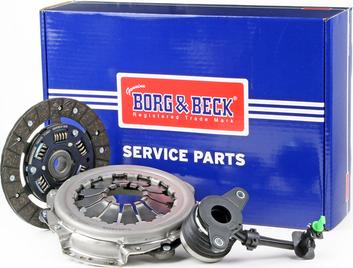 Borg & Beck HKT1198 - Clutch Kit autospares.lv