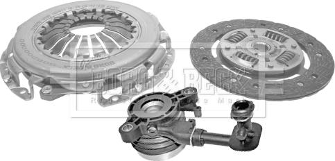 Borg & Beck HKT1193 - Clutch Kit autospares.lv